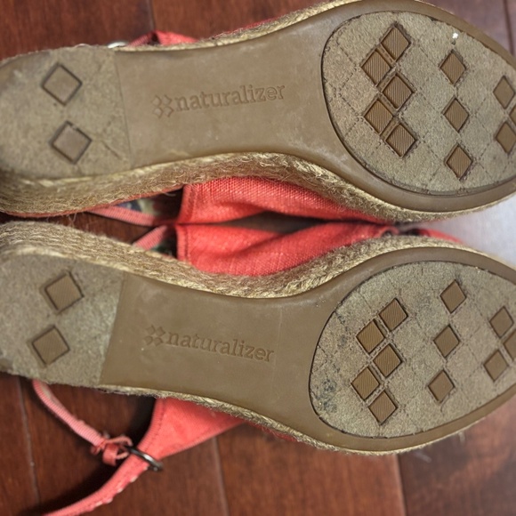 Coral Naturalizer Slingback Wedges - Picture 3 of 3